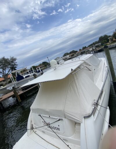 marine metal fabrication and welding — Artful Canvas Design, St. Petersburg FL