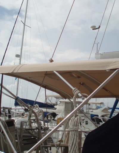custom bimini tops — Artful Canvas Design, St. Petersburg FL