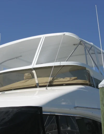 custom bimini tops — Artful Canvas Design, St. Petersburg FL