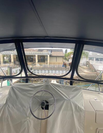 custom marine enclosures — Artful Canvas Design, St. Petersburg FL