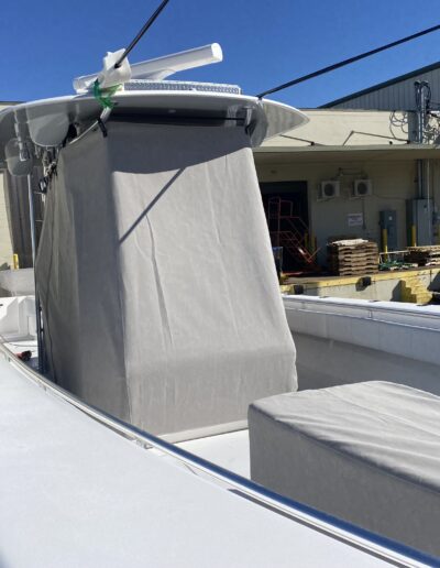 custom boat covers — Artful Canvas Design, St. Petersburg FL