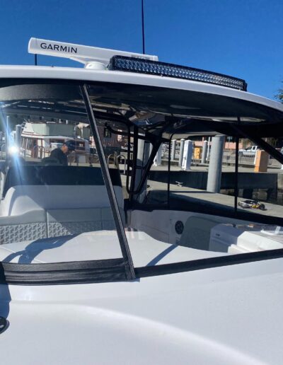 custom marine enclosures — Artful Canvas Design, St. Petersburg FL