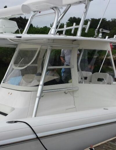 custom marine enclosures — Artful Canvas Design, St. Petersburg FL