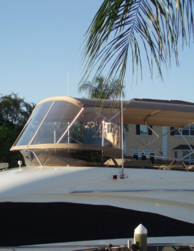 custom bimini tops — Artful Canvas Design, St. Petersburg FL
