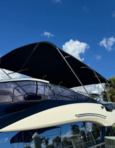 custom bimini tops — Artful Canvas Design, St. Petersburg FL