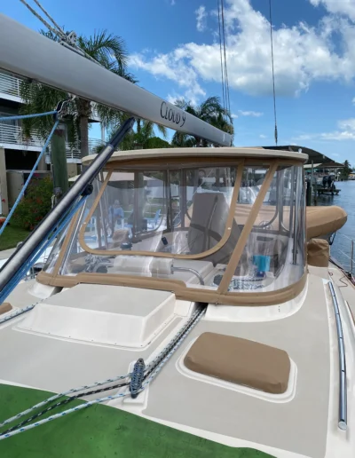 custom marine enclosures — Artful Canvas Design, St. Petersburg FL